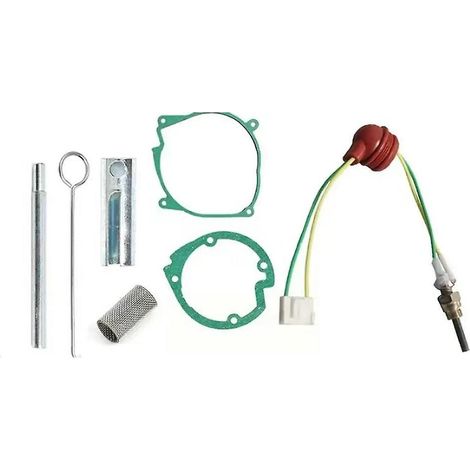 Lot de 7 bougies de préchauffage en céramique, 12V 5-8kW pièces de rechange pour chauffage de camping-car, chauffage air diesel, chauffage de stationnement. (1/5)