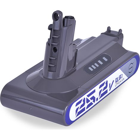 NX – Batterie aspirateur compatible Dyson V10 25.2V 2.5Ah – Lithium-ion – Poids 488g – Durée d'utilisation prolongée - 206340969352-02SV1 (1/5)