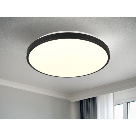 Flache LED Innen Deckenleuchte LOODY mit Bewegungsmelder Ø 38cm