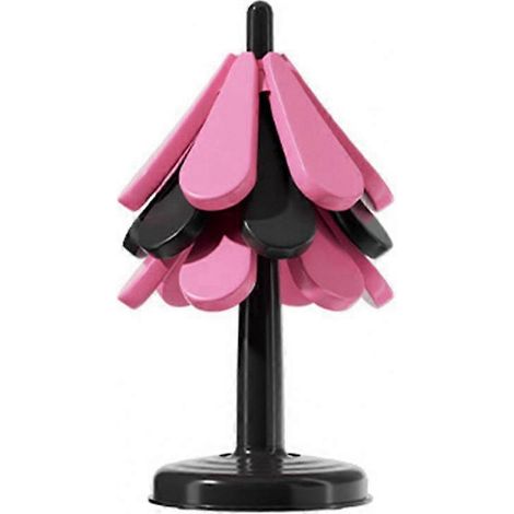 Ensemble de dessous de plat en silicone avec support, maniques isolantes pour casseroles et poêles, tapis isolants en forme de coussin pour la cuisine (1/5)