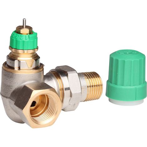 Danfoss Dynamic Valve RA-DV 15 druckunabhängig, R 1/2", Winkelausführung links vernickelt