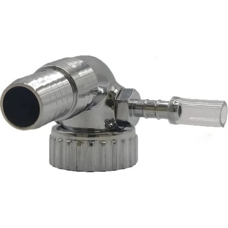 I-Genio 926 Scarico Combinato per Lavatrice e Asciugatrice Ottone Cromato colore Argento (1/2)