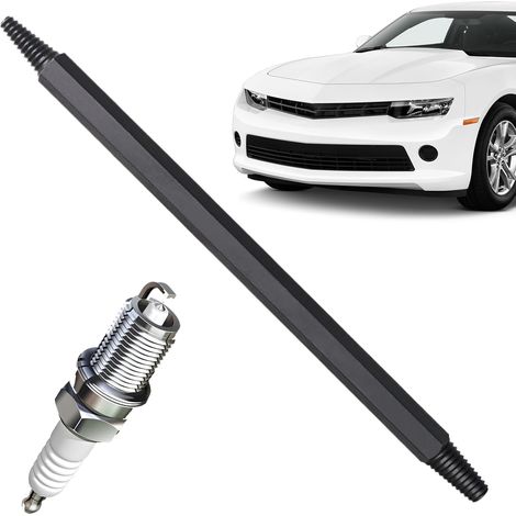Extracteur De Bougie Cassée,Outil pour Bougie Cassée  Taraud À Filetage Inversé, Extracteur À Double Bout pour Moto, Automobile Et Moteurs De Petites Machines