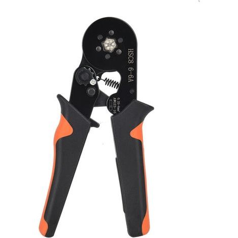 Lntyq Pince a Sertir pour Cosse Electrique isolées, Cosses Electriques a Sertir 0.25-10mm², Isolated Cliquet Line Terminal Serting Tool, Pinces à Sertir pour Connecteurs Electriques Automobile (1/5)