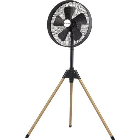 Ventilador de Pie trípode vintage exclusivo