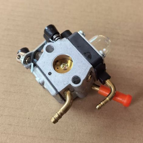 Carburateur HS 81 HS 86 HS81 HS86 ZAMA C1Q-S225, type à membrane, adapté aux taille-haies Stihl HS81/HS86, avec un rapport de mélange précis. (1/2)