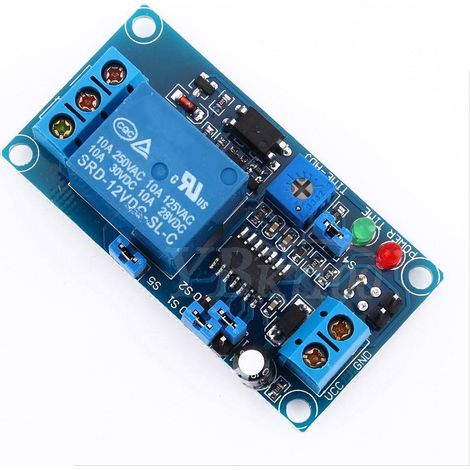 Module de relais temporisé 12 V CC avec minuterie (1/5)