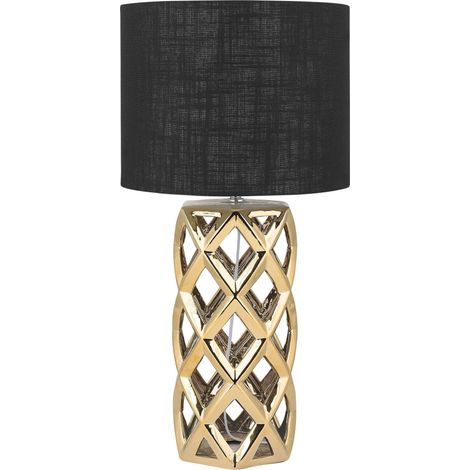 Table Lamp SELJA Ceramic Gold (1/5)