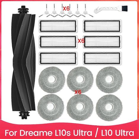 Pour L10s Ultra / L10 Ultra Accessoires Main Brosse Side HEPA Filtre Wiping Cloth de remplacement (1/5)