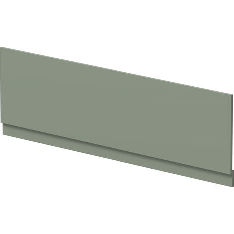 Hudson Reed MFC Straight Bath Front Panel and Plinth 560mm H x 1800mm W - Fern Green
