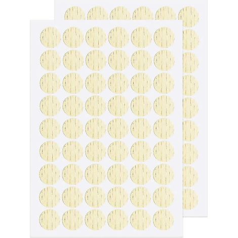 Schraubenloch-Aufkleber, PVC-Abdeckungen, selbstklebend, 21 mm, dekorative Aufkleber, Schraubenabdeckungen, Kappen-PC-236