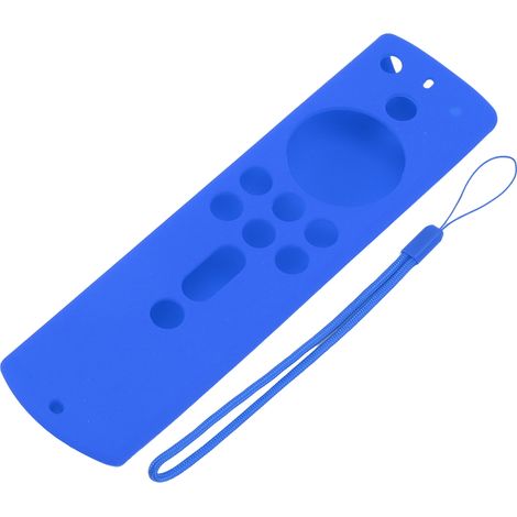 Rutschfeste Silikon-Schutzhülle für die Fire TV Stick 4K 2018 Fernbedienung, blau (1/5)