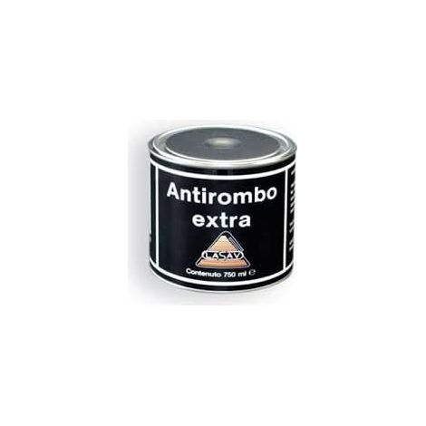 Vernice Antirombo Lasav Extra Nero 750ml per Sottoscocca Auto e Moto