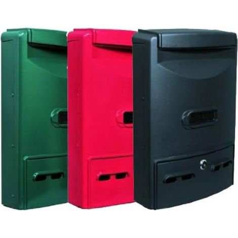VIGOR - CASSETTA PER LETTERE EURO MAXI VERDE 29x10x39CM