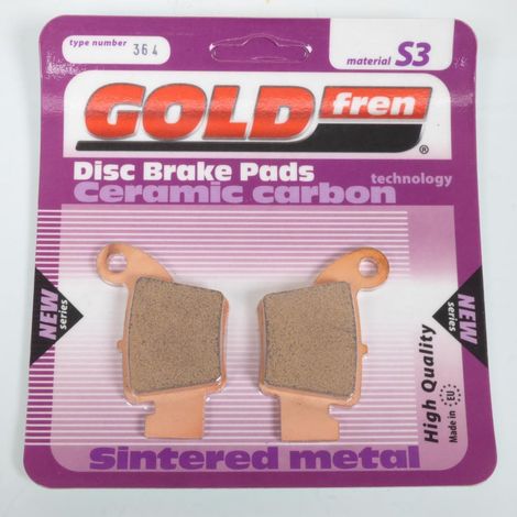 Plaquette de frein Gold Fren pour Moto AJP 125 PR4 Supermotard (1/2)
