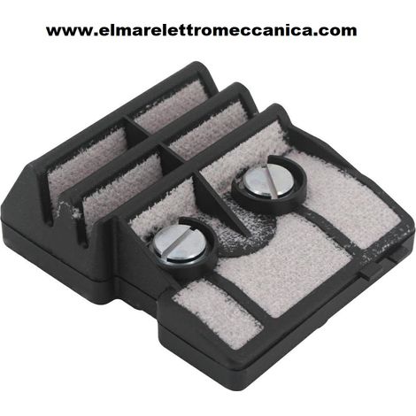 EFCO OLEOMAC EMAK Filtro aria motosega Efco 142, 146, 151, OM 942, 946, 951, OM 942, 946, 951, 938. Misure 75x66x29 mm 310570