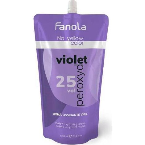 Fanola No Yellow Violet Oxy Cream 25 vol. 7.5 % 1000 ml