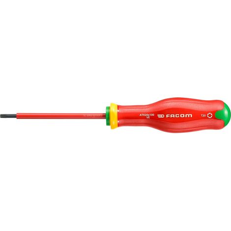 Facom Schraubendreher PROTWIST, isoliert 1000V, Torx 20 ATX20X100VE (1/2)