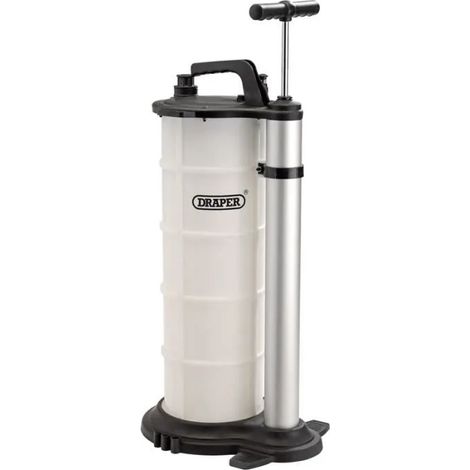 Extracteur de fluide Draper manuel 9l connexion rapide 3 tubes