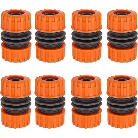 Lot de 8 Connecteurs Rapides Raccord Connecteurs de Pantalon Double Plug Pour Pantalon de Jardin 1/2" (1/5)