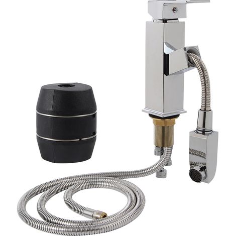 Robinet de cuisine en cuivre 3/8'', robinet d'eau, lavabo de salle de bain (1/5)