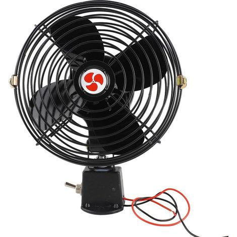 Wakects Ventilateur de Voiture en Métal 12 V, Refroidissement (1/5)
