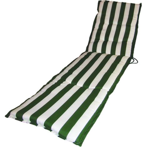 VERDELOOK Cuscino Lettino con volant Rigato