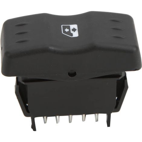 Commutateur de lève-vitre électrique, 6001546816 Pièce de rechange pour bouton de commande unique de lève-vitre électrique pour Dacia Logan 2004‑2014 (1/5)