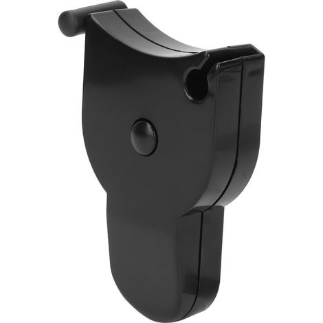 Mètre ruban double échelle pour le corps, mesure de perte de poids, ruban de mesure pour la couture corporelle, noir (1/5)