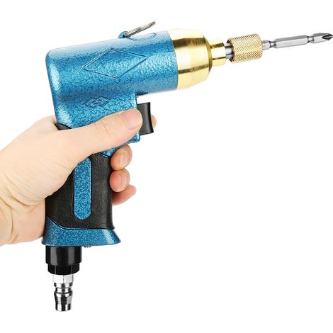Tournevis pneumatique industriel KP-805P 9000 tr/min, type pistolet 5H, rotation avant et arrière. (1/5)