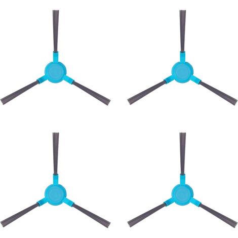 Kit de 4 brosses latérales pour Conga 3090, 3490, 4090, 4490, 4690, 5090, 5490, 6090 et 7090 - Pièces de rechange pour Conga de qualité - Accessoires Conga - Pièces de rechange de brosses (1/4)