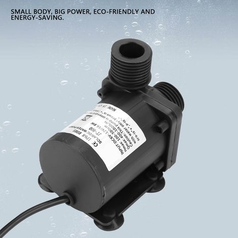 Mini pompe à eau de surpression CC sans balais et silencieuse 12 V -40 °C à 100 °C (1/5)