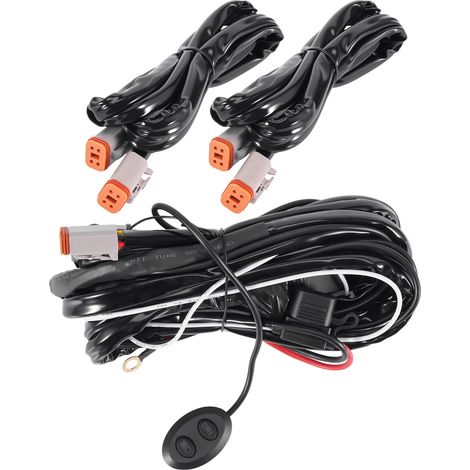 LED Licht Kabelsatz For maXpeedingrods Crosshair 3.5/5/7Zoll 360W Touch Schalter (1/5)