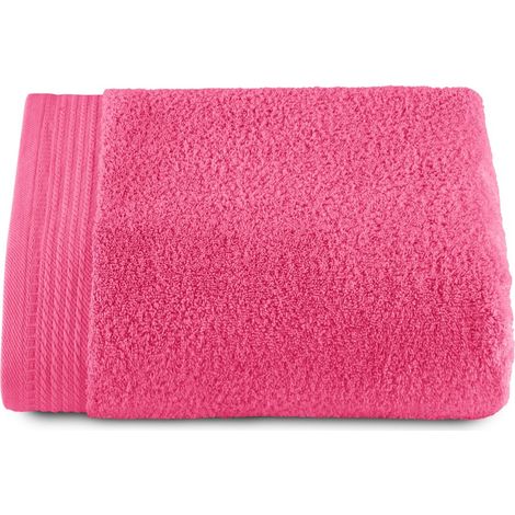 Grandes Serviettes de Bain - Serviettes de Bain - 1 Serviettes de Douche - 70x140 cm - 100% Coton - 600 Grammes - Fraise (1/5)