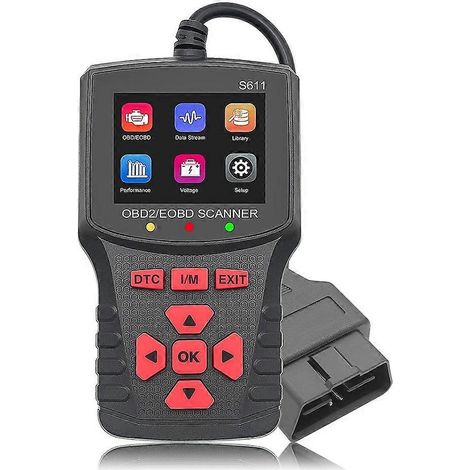 Testeur intelligent portable OBD/EOBD pour voiture S611 (1/5)