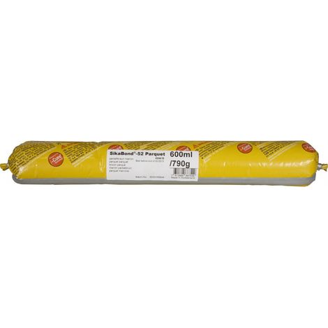 Colle parquet élastique SikaBond-152 – 600ml – Pour bois nerveux et sols chauffants – Réduit les bruits d'impact