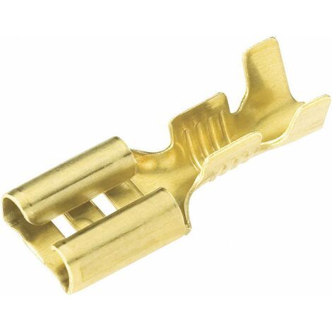 Cosse clip 2.8 mm x 0.5 mm Vogt Verbindungstechnik 3764.67 180 ° non isolé métal 1 pc(s) D23833 (1/4)