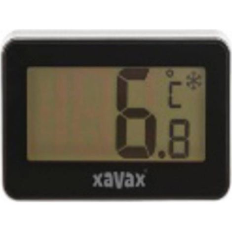 Termometro digitale moderno nero per frigorifero Xavax (1/3)