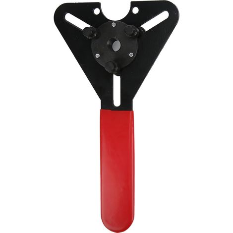 Clé de maintien d'embrayage de compresseur de climatisation auto R134a, outil de réparation A/C, jeu de 2 clés à double usage (1/5)