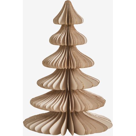 Pack de 2 árboles de navidad en papel Navira SKLUM ↑15 cm (1/5)