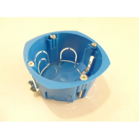 Boîte d'encastrement Multifix 1 poste diamètre 67mm profondeur 40mm (ALB71320)