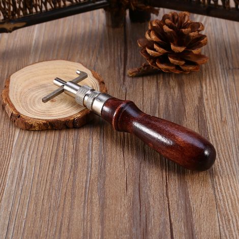 Outil de coupe pour bordures, accessoire pour le travail du cuir et le biseauteur de bords (1/5)