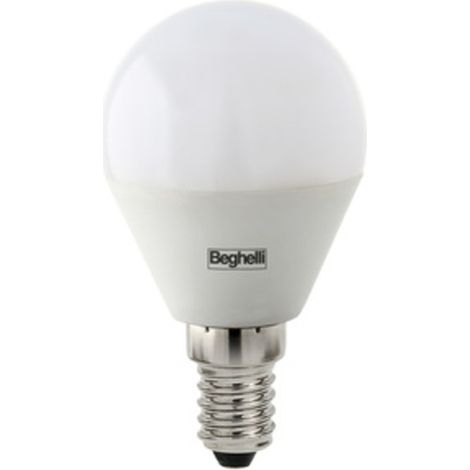 BEGHELLI LED SFERA E14  5W 56813 NAT 4000K PLAST Q.TA 10