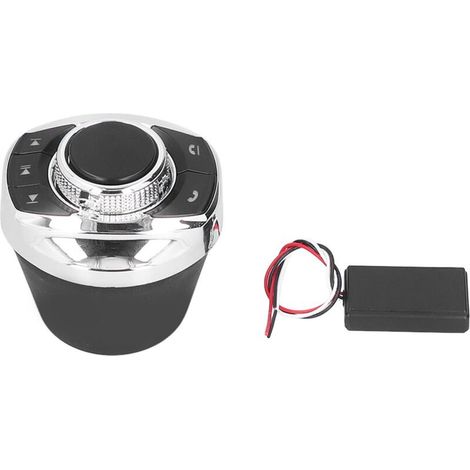 Bouton de commande de volant sans fil universel en forme de tasse avec rétro-éclairage pour système de Navigation Audio-vidéo de voiture (1/5)
