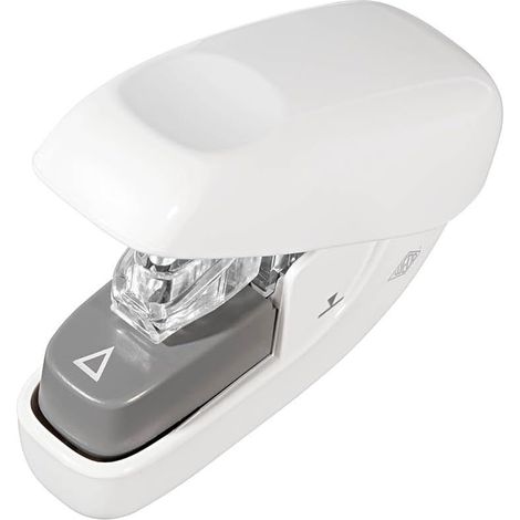 Mini agrafeuse sans agrafes (jusqu'à 5 feuilles de papier - sans agrafes) blanc (1/5)