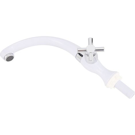 Robinet d'eau froide à filetage extérieur G1/2", modèle simple, pour salle de bain et cuisine. (1/4)