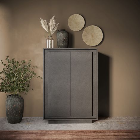 Buffet haut moderne coloris lave Rosine (1/4)