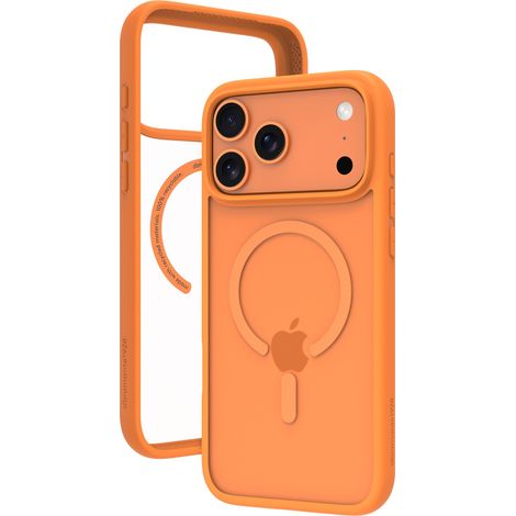 dbramante1928 Grenen - Hintere Abdeckung fr Mobiltelefon - MagSafe-Kompatibilitt - Kunststoff - orange - fr Apple