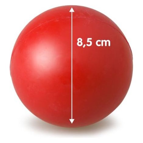 PELOTA MACIZA DE GOMA Grande 9cm.