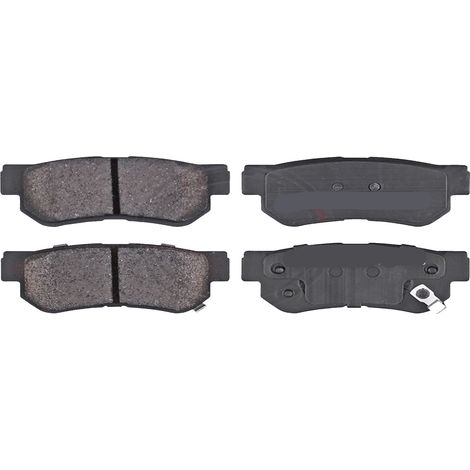 KIT PASTIGLIE FRENO POSTERIORI compatibile con HYUNDAI GETZ (TB) / PASTIGLIE FRENANTI AUTO OEM FDB1606 , / SOSTITUZIONE DIRETTA / BASSA POLVERE / SILENZIOSO (1/4)